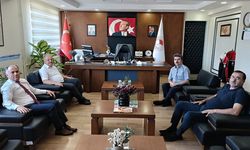 Çorum İl Özel İdaresi’nden Tarım Müdürüne hayırlı olsun ziyareti