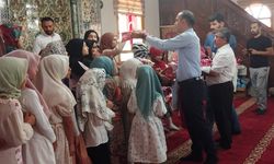 Uğurludağ’da anlamlı buluşma: Çocuklar camide bir araya geldi
