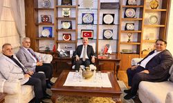 AK Parti Çorum Milletvekilleri ve İl Başkanı, Vali Ali Çalgan’ı ziyaret etti