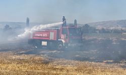 Çorum’da tarladan yükselen dumanlar korkuttu: Sebebi araştırılıyor