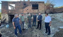 Milletvekili Yusuf Ahlatcı yangın bölgesinde: “Kimseyi yalnız bırakmayacağız”