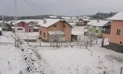 Kargı Yaylası Karla Buluştu: Beyaz Örtü Sevindirdi