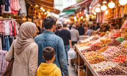 Arife günü Çorum’da bayram alışverişi yoğunluğu yaşandı