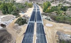 Kavak–Merzifon–Çorum yolunun 6,1 kilometresi tamamlandı