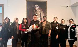 Çorum Kadın Motosiklet Kulübü’nden Kubilay Ayvaz’a ziyaret