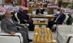 Boğazkale heyetinden Başkan Bıyık’a hayırlı olsun ziyareti