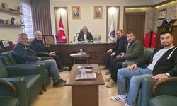 Belediye Başkanı Ahmet Bahadır Ünlü’ye dernekten ziyaret