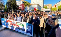 Çorum’da Gazze mitingi: Siyasi isimler tek yürek oldu