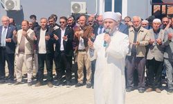 Köprüalan köyünde yağmur ve şükür duası yapıldı