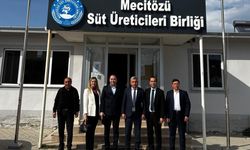 DenizBank’tan Mecitözü Süt Üreticileri Birliği’ne hayırlı olsun ziyareti