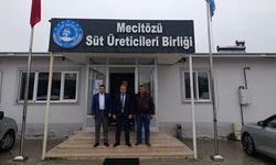 Işıklı Köyü Muhtarı Kurbani Ergani’den Süt Üreticileri Birliği’ne ziyaret