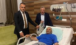 AK Parti Dodurga teşkilatından Ekrem Soysal’a geçmiş olsun ziyareti