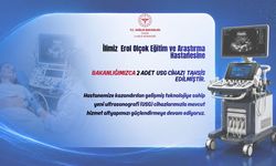 Hastaneye iki yeni ultrason cihazı tahsis edildi