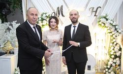 Başkan Şerif Arslan nişan merasimine katıldı