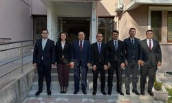 Kaymakamlardan Duran Bıyık’a hayırlı olsun ziyareti