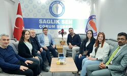 Ahmet Saatci'ye hayırlı olsun ziyareti