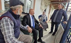 Ortaköy’ün sevilen ismine geçmiş olsun ziyareti