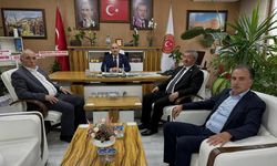 Laçin heyetinden İl Genel Meclis Başkanı Duran Bıyık’a ziyaret