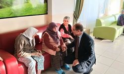 Huzurevine akşam ziyareti: İl Müdürü Aydın’dan inceleme