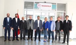 Çorum Türk Ocağı’ndan Başhekim Gömeç’e ziyaret