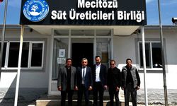 Cumhur Palabıyık’tan Mecitözü Üreticiler Birliği’ne hayırlı olsun ziyareti