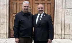 Taner İsbir, Yusuf Ahlatcı ile ilçedeki hizmetleri değerlendirdi