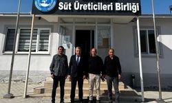 Veteriner hekim ve sektör temsilcilerinden hayırlı olsun ziyareti
