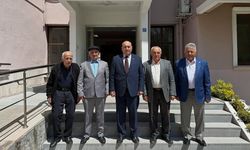 İskilipli muhtarlardan Duran Bıyık’a hayırlı olsun ziyareti