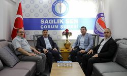 Ali Yıldız’dan Ahmet Saatci’ye tebrik ziyareti