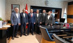 SGK İl Müdürü Mustafa Göncü’ye nezaket ziyareti