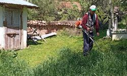 İskilip’te mezarlıklarda bakım çalışması başlatıldı
