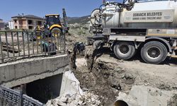 Osmancık’ta sel riskine karşı menfez çalışması