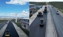 Akkent 1. Cadde’de asfalt çalışmaları tamamlandı