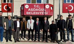 AK Parti heyetinden Aşdağul Belediye Başkanı Şenol Öncül’e ziyaret