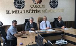 Çorum’da halk eğitimi faaliyetleri masaya yatırıldı