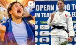 Sungurlulu judocu Melike Özbudak Avrupa ikincisi oldu