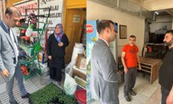 Kaymakam Mustafa Düzgün’den Uğurludağ’da esnaf ziyareti