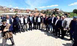 Öbektaş Köyü’nde yağmur ve şükür duası yapıldı