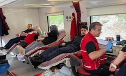 Oğuzlar’da Kızılay'ın kan bağışı kampanyasına yoğun destek
