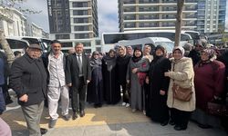 Laçin’de hacı adayları dualarla uğurlandı