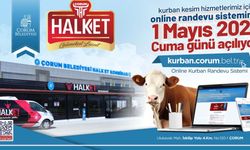 Çorum Belediyesi'nin “Online Kurban Kesim Randevu Sistemi” devrede