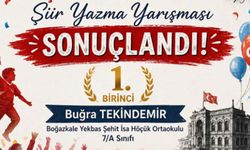 23 Nisan şiir yarışmasında birincilik Buğra Tekindemir’in oldu