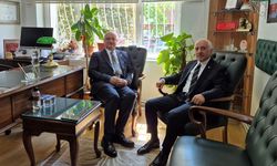 Bakan Müşaviri Gül, Salim Çoruk ile yerel yönetimleri görüştü