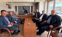 Veli Uysal ve Hüseyin Uysal’dan Ziraat Odası’na ziyaret