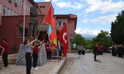 Kargı’da Atatürk Anıtı’na çelenk sunuldu