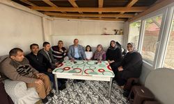 Şehit annelerine Anneler Günü ziyareti