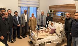 AK Parti Merkez İlçe teşkilatından geçmiş olsun ziyareti