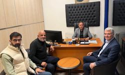 Mustafa Alagöz'den Engin Balcı’ya başsağlığı ziyareti