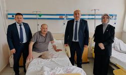 İl Genel Meclisi heyetinden geçmiş olsun ziyareti