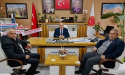 Hacımusa ve Kutluca köyü muhtarlarından Duran Bıyık’a ziyaret